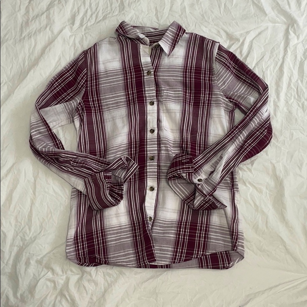 Red and white flannel